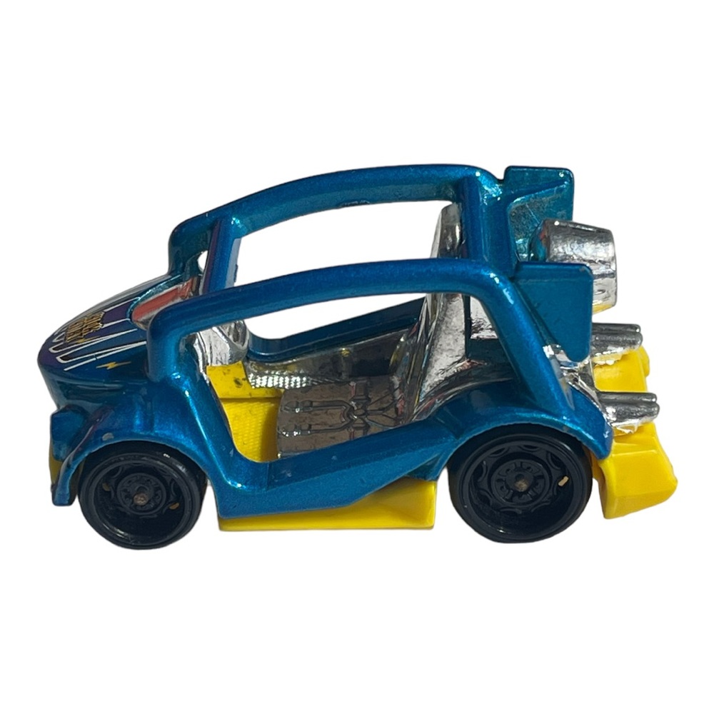 2017 Hot Wheel Kick Kart Blue Yellow‎ Diecast Buggie Toy Car 1:64 Scale